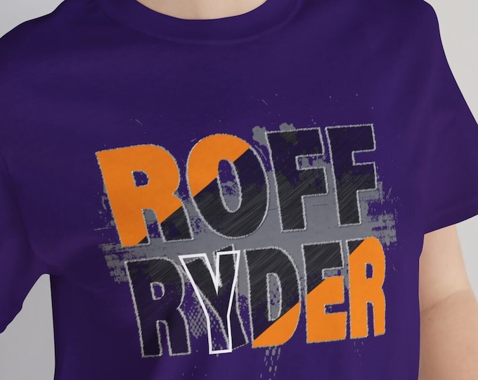 Retro Roff Rider Graphical shirts - Vintage Inspired Cool and Casual Shirt for Outdoor Enthusiasts