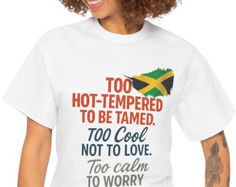 Jamaican Vibe Tee, Unisex Cotton Shirt, Fun Gift for Friends, Casual Summer Wear, Vacation Outfit, Inspired by Island Culture