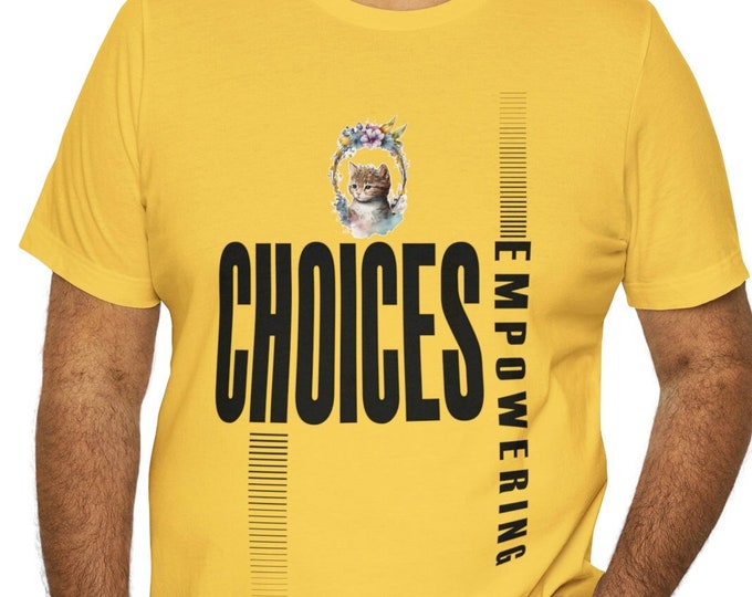 Inspirational Quote Tee | Empower Yourself with our Learn to Make Good Choices T-Shirt