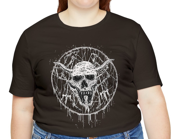 Supernatural shirt | Skinny Gothic t-shirts | Halloween Ghost tight-fitting Dark Clothe | Holiday T-shirts