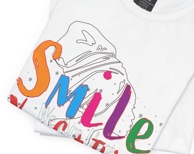 Empowering Mind Power T-shirt | Vintage Fashion Unisex Tee, Smile You Got This Top, Motivational Gift Shirt