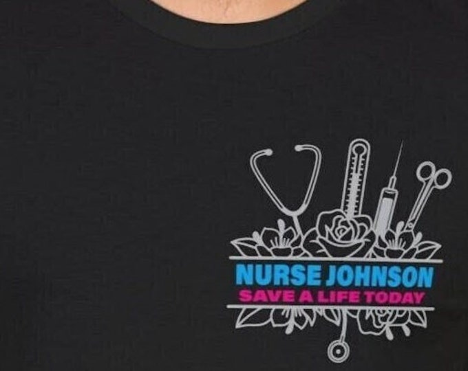 Nurse Save Lives T-shirt | Perfect Gift for Nurse Appreciation Practitioner Tshirt | Unisex Short Sleeve Tee