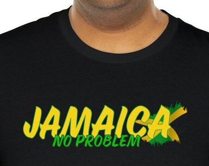 Custom tshirt - Caribbean Vacation tshirt | Jamaica, No Problem! Tropical Streetwear Tee