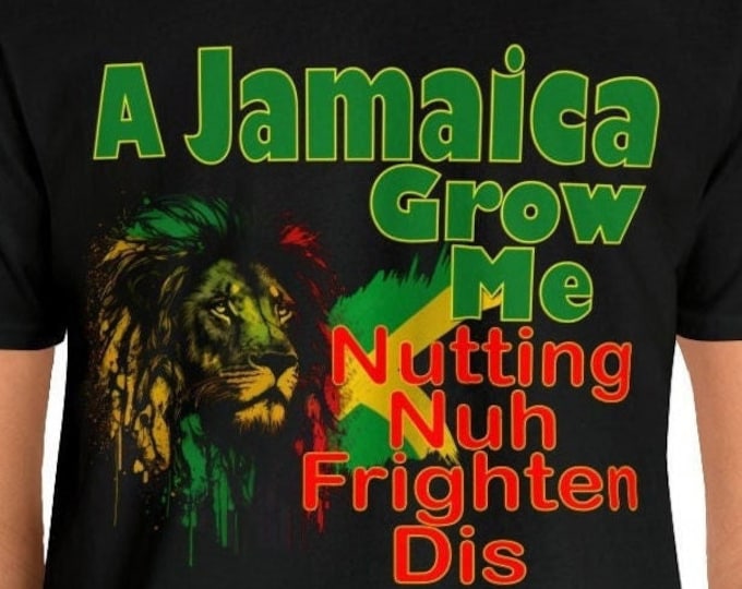Jamaica T-shirt Nothing Frightens me Originator gifts | Caribbean vacation Shirt Original T-shirts