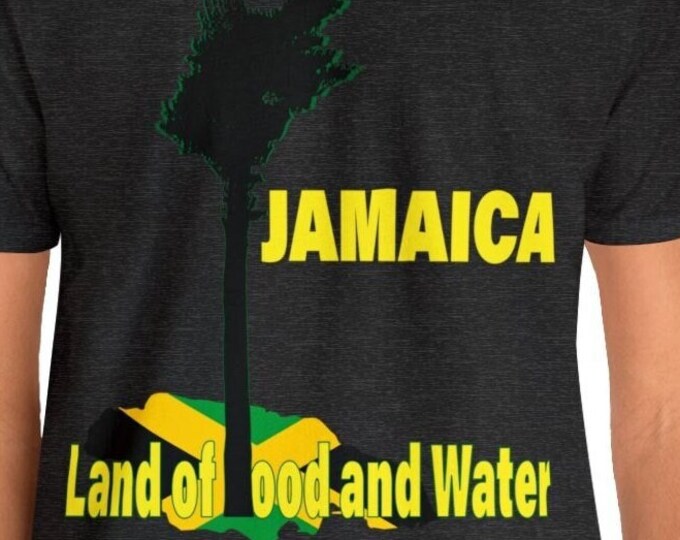 Jamaica Land we Love T shirts | Jamaica Men Dress Shirt Big Women Unique Tee | Unisex Slim fit Jersey Short Sleeve