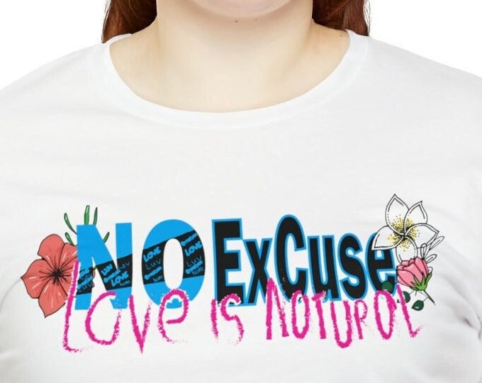 No Excuse T-shirt designs | Streetwear style casual | Fashion Underwear Clothes for Women men Inspiration t-shirt