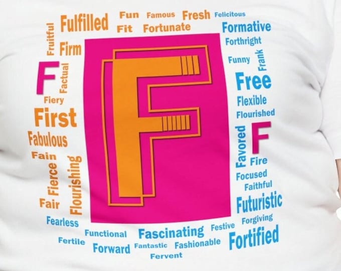 Casual T shirt Alphabet Letter Tee | Inspiring Words Unique Street wear | Unisex Fashion Graphic Shirt