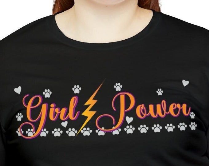 Girl Power T-shirt Empowerment Custom prints Unisex Vintage casual Positive Motivational T-shirt