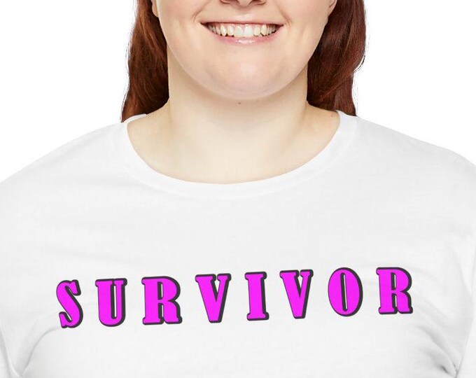 Survivor M23 Women T-shirt, Brand Name Unisex Tee, Custom Graphic Survivor Gift, Life Issues Clothing