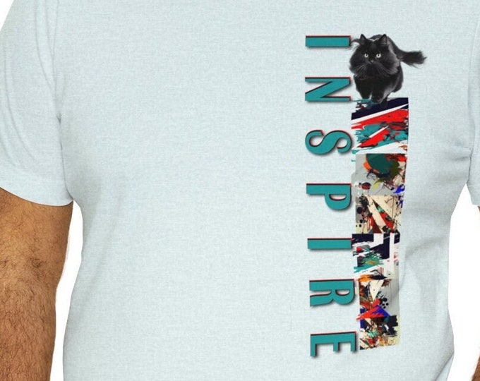 Inspire Etsy T-Shirt influence motivation M23 Designs Funny Exercise Graphics Apparel Summer T-shirts