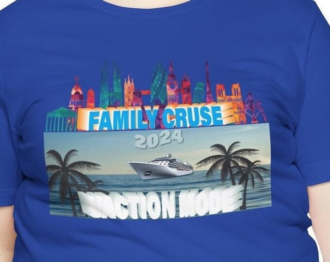 Vacation Mode Cruse TShirt | Group Trip Family Beach Shirts for Travel Enthusiasts