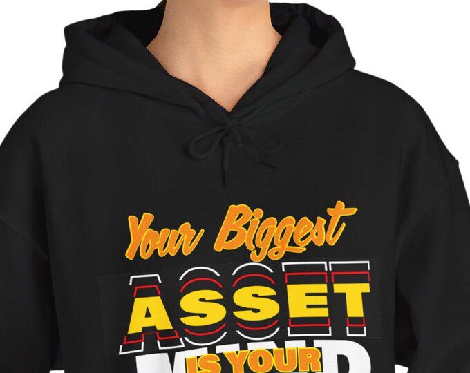 Mind Power Christmas Sweatshirt Hoodie | Trendy Warmup Clothing, Loose Fit Dress, Christmas Jersey, Holiday Gift, Cozy Winter Apparel