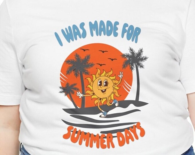 Stay Stylish - Experience Comfort and Fun in the Sun with our Summer Days Tshirt