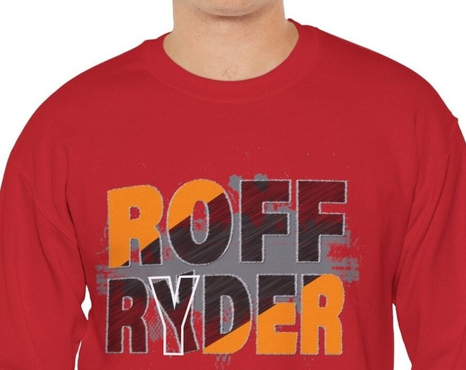 Vintage-inspired Ruff Ryder Graphic Tee - Men's Streetwear Tshirt - Classic 90s Hip Hop Shirt