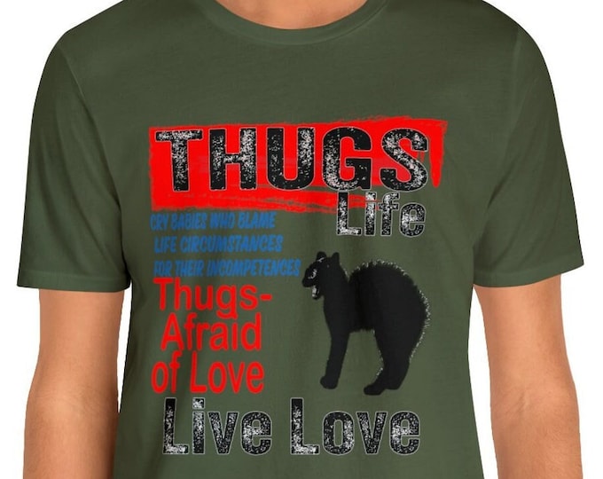 Thug Life T-shirt Clothing| M23 T-shirt Designs Cute Graphics Apparel Summer Designer Shirts