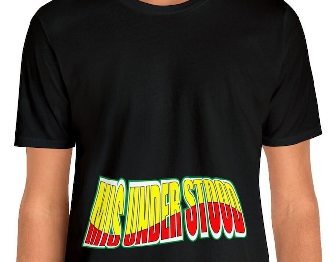 Unique Misunderstood T-Shirt for Couples Gift | Express Yourself t-shirt and Stand out.