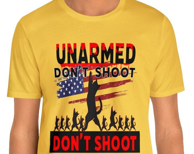 Activist Tshirt Against Police Brutality - Black Lives Matter Tee - Social Justice Awareness