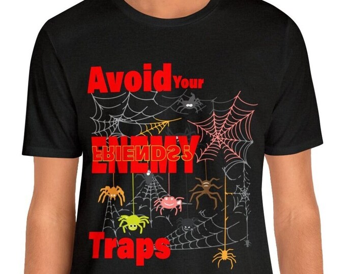 Enemy Traps | Sea of Thieves | Custom Dress Shirt | Black Widow Graphic T-shirt Design