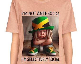 Embrace Your Socially-Distant Side with our Anti-Social T-Shirt | Stay True to Your Introverted Nature