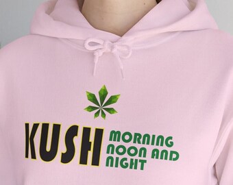 Stylish and Comfortable Kush Hoodie for Cannabis Enthusiasts | Get Lit with our Kush Hoodie Sweatshirt
