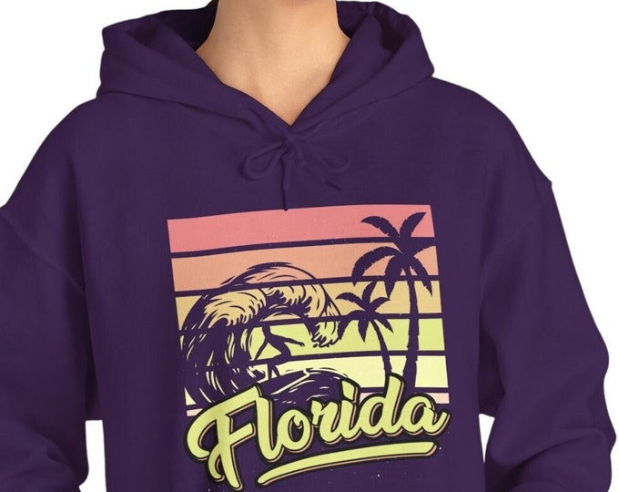 Sunshine State Vibes: Vacation Shirt Vintage Florida T-Shirt for Men and Women Hoodie Sweatshirt