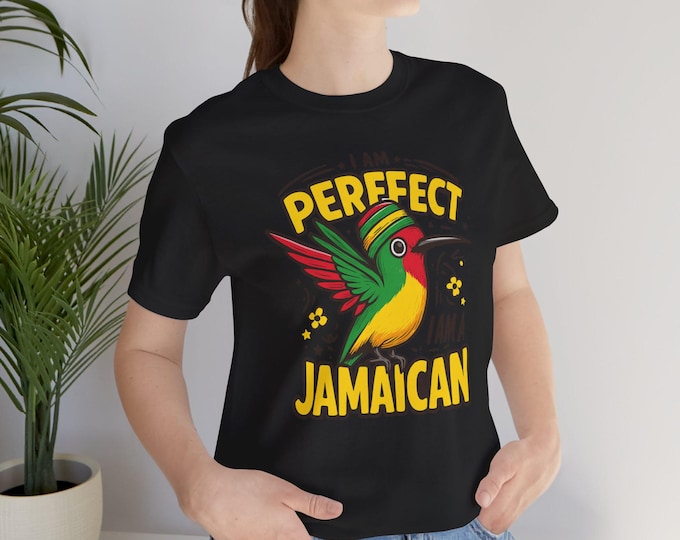 Jamaican Bird Tee – Reggae-Inspired Unisex Shirt – Island Pride Apparel