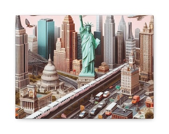 Art on Canvas - Bespoke Prints with Matte Finish for Your Walls Made Just for You