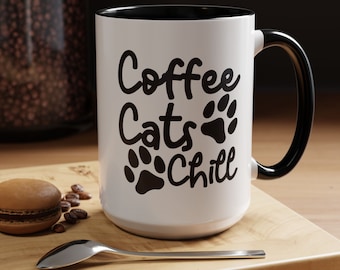 Kubek Coffee Cats Chill: prezent dla miłośnika kotów