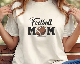 Football Mom T-Shirt: Game Day Sports Fan Tee