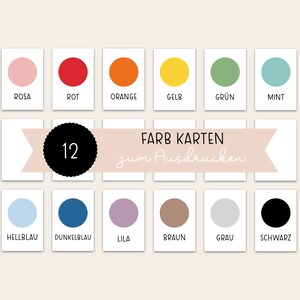 Colors Cards Montessori, Alphabet, Letters Learning Material Children, Montessori Material, Learning Worlds, Preschool Children, Learning Posters, Primary School