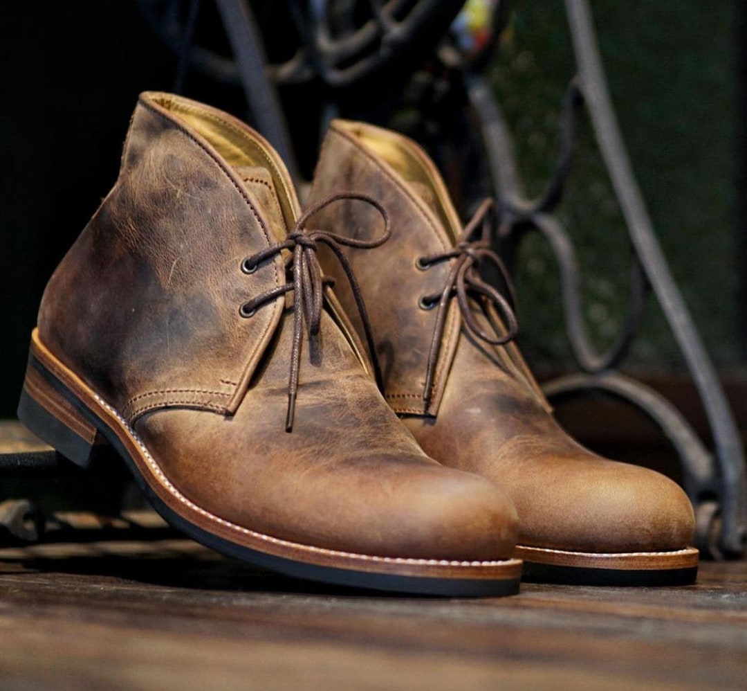 handmade chukka boots