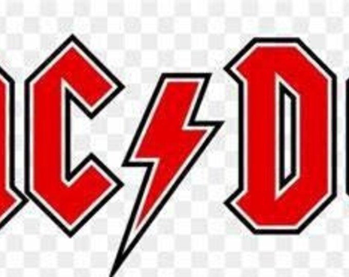 AC/DC Svg, Rock Band, Rock and Roll, Blue Rock Svg, Hard Rock Group ...