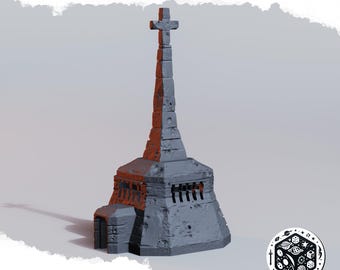 Grimdark Holy Bunker: 28-32mm Wargame Trench Terrain