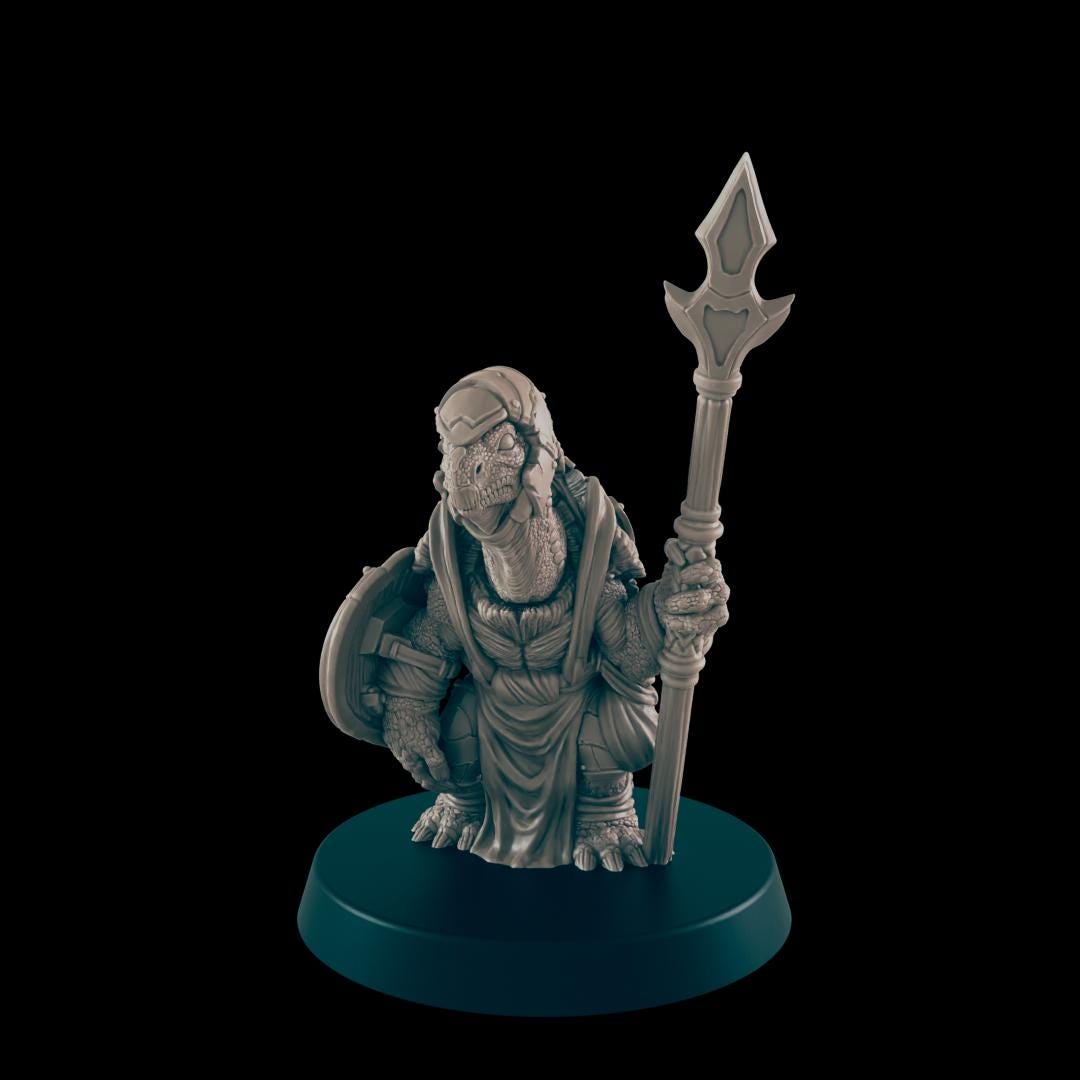 Turtlefolk Miniature: Resin RPG Mini - EC3D Design - Etsy
