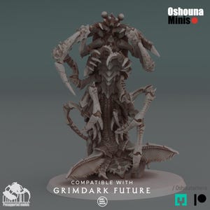 Deep Hive - Great Leviathan | 28mm 32mm Alien Hives Proxies for Grimdark and Sci-Fi Wargames | Oshouna Minis for OPR