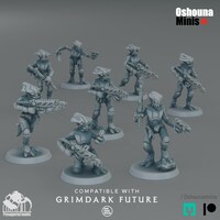 Stationforge Miniatures/scavenger Junkbots/ - Etsy