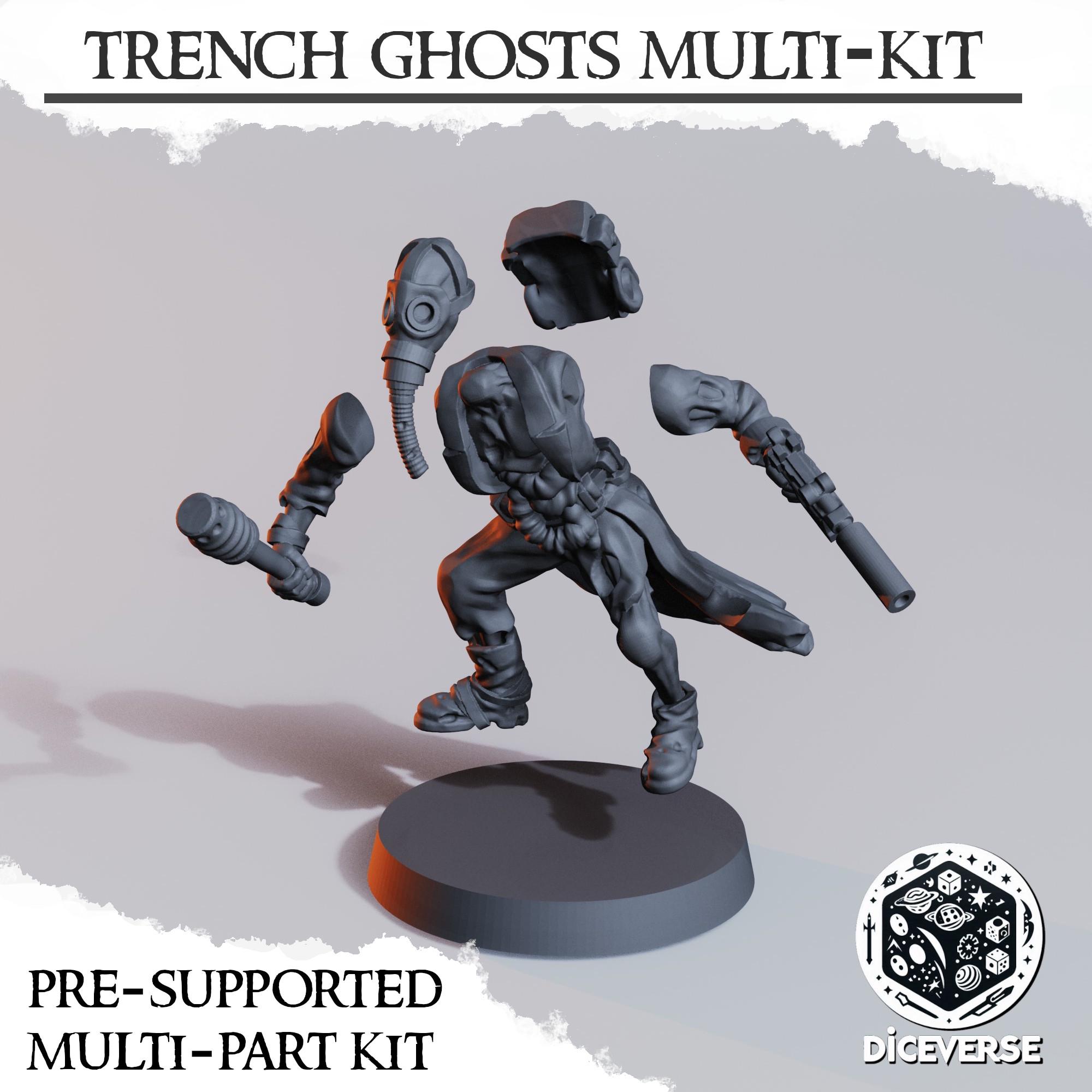 4x Ion Thermo Plasma Generators 28mm Terrain Objective Markers Grimdark Sci-Fi