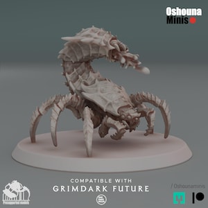 Deep Hive Acid Sprayer 2.0 | 32mm Alien Hives Proxies for Grimdark and Sci-Fi Wargames | Oshouna Minis for OPR