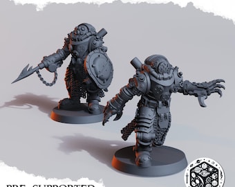 ウォーハンマー　マストドン Heretic Naval Raider Death Commando – Modular Resin