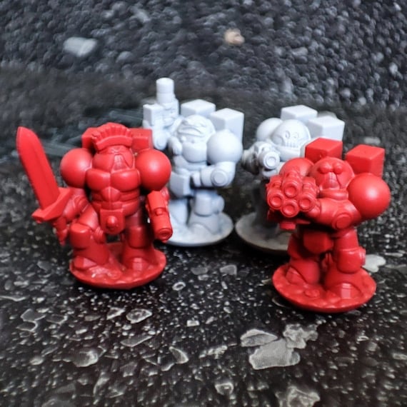 Star Defenders Resin Miniatures - 8mm or 15mm Wargaming Miniatures for epic space fantasy - Tordo Minis