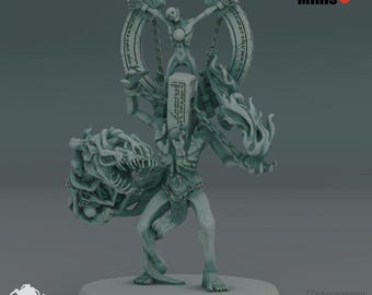 Monolith of Judgement Resin Miniature: 28 32mm Grimdark Sci-Fi Wargame Terrain