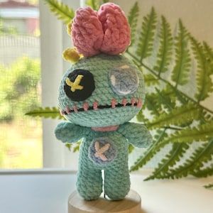 Lilo Scrump Doll, Lilo and Stitch Scrump Doll, Scrump Doll Crochet, Kids Toy Plush