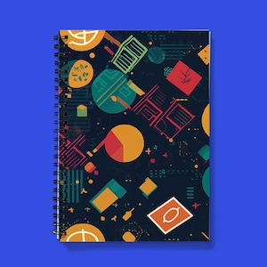 Finance Planner Spiral Notebook | Budget Tracker & Financial Goals Journal | Manage Expenses, Savings Money Management