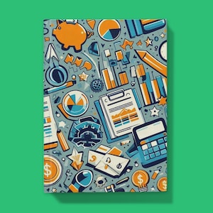 Finance Planner Notebook | Budgeting & Goal Tracking Journal | Manage Expenses, Financial Goals Savings Easily