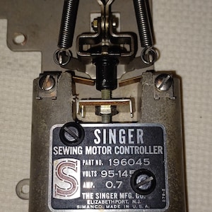 Singer Motor Brake/Controller