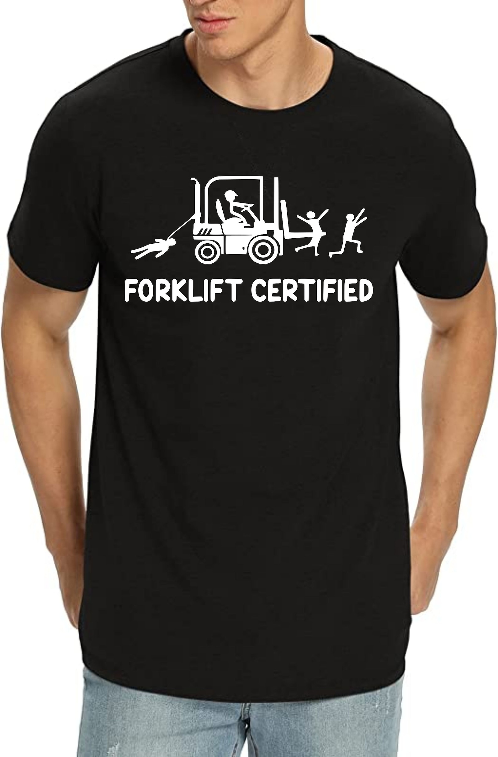Funny Forklift Operator Forklift Certified Retro Vintage Svg, Svg Files