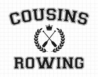 Cousins Rowing 2023 T-Shirt svg png, Cousin Beach Png, Cousins Svg, Rowing svg png, Rowing cut files, Summertime svg, Funny Beach Quotes Svg