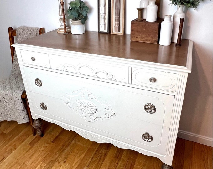 Dreamy Vintage Dresser Etsy