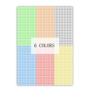 Ruled Graph Paper | Graph Paper Bundle | 10 Squares per Centimeter | A4 ...