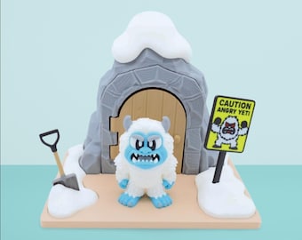 Yeti Mountain Lodge – Winter Themed Playset